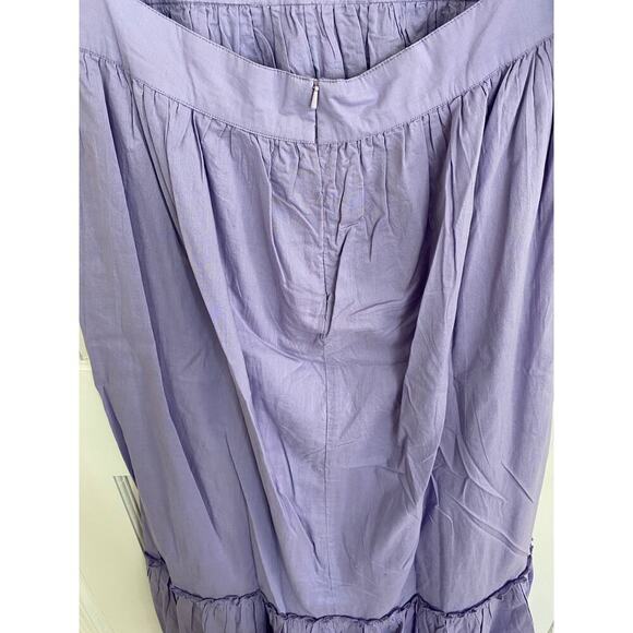 Madison Mathews Perrin Maxi Midi Dress Purple Lavender Open Back Tuckernuck - Picture 3 of 8